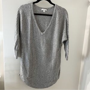Heather Gray Tunic Sweater